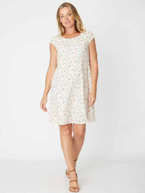 COTTON PRINT DRESS - Ditsy 27903 - Sw